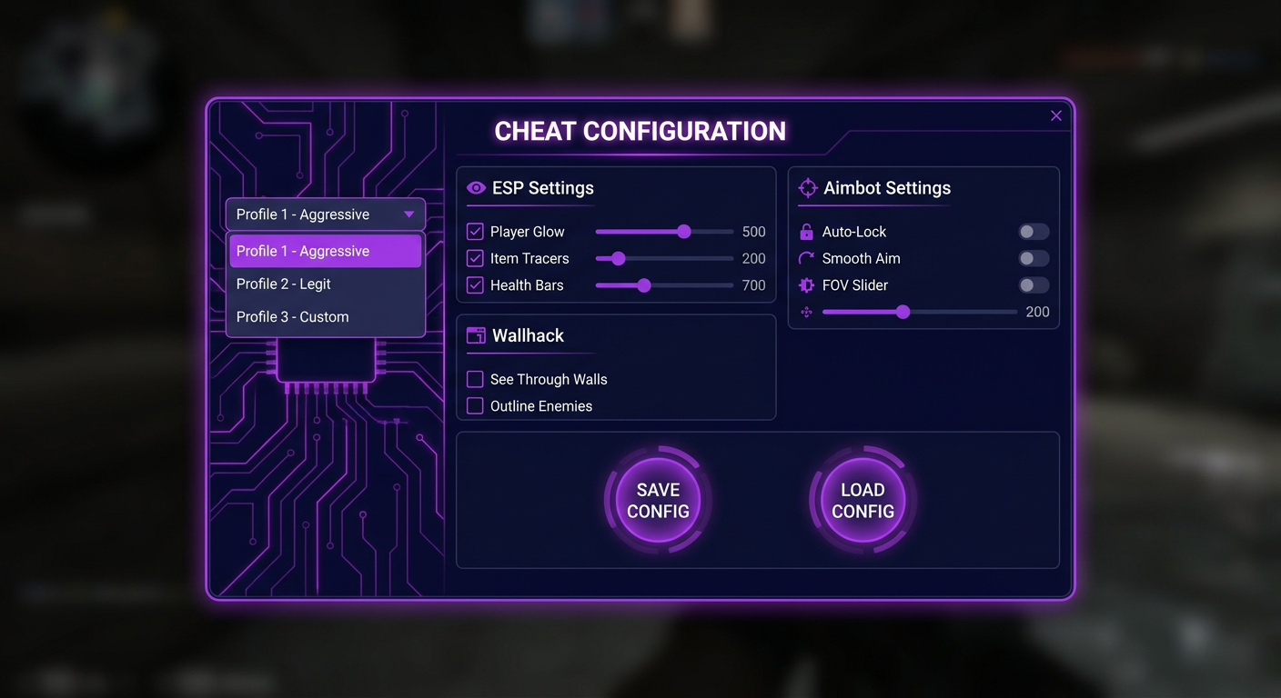Save & Load Config Profiles